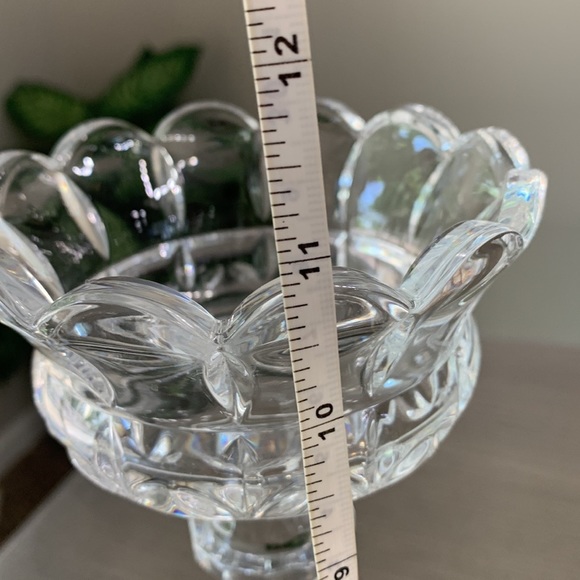 Vintage/Candle Holder Elegant Etched EUC. 
11” Tall ⭐️ LIKE NEW - Picture 3 of 12